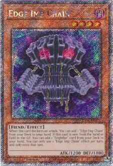 Edge Imp Chain (Platinum Secret Rare) - RA04-EN014: Quarter Century Stampede