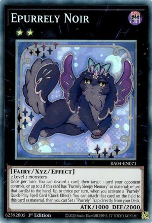 Epurrely Noir (PCR) - RA04-EN071: Quarter Century Stampede