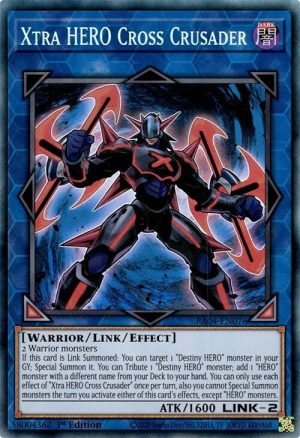 Xtra HERO Cross Crusader (PCR) - RA04-EN076: Quarter Century Stampede