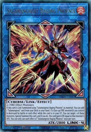 Salamangreat Raging Phoenix (PUR) - RA04-EN083: Quarter Century Stampede