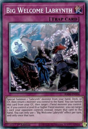 Big Welcome Labrynth (PCR) - RA04-EN104: Quarter Century Stampede