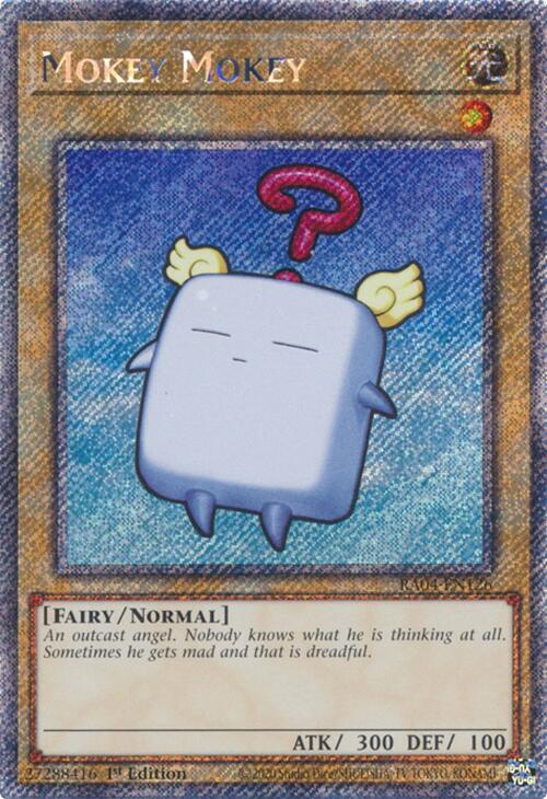 Mokey Mokey (Platinum Secret Rare) - RA04-EN126: Quarter Century Stampede