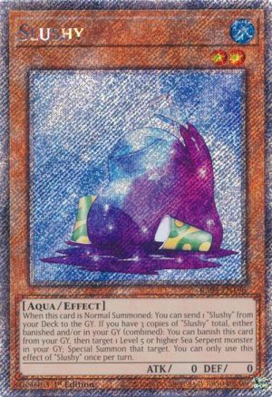 Slushy (Platinum Secret Rare) - RA04-EN196: Quarter Century Stampede