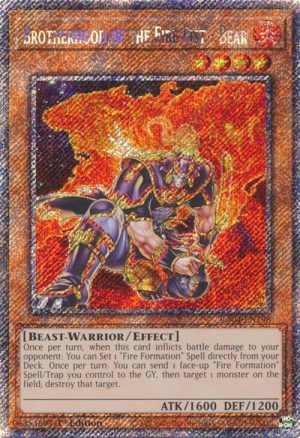Brotherhood of the Fire Fist - RA04-EN198: Quarter Century Stampede