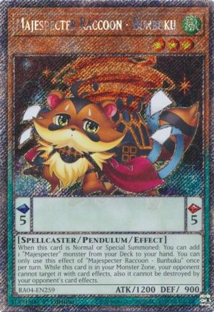 Majespecter Raccoon - RA04-EN259: Quarter Century Stampede