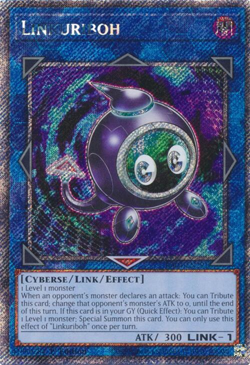 Linkuriboh (Platinum Secret Rare) - RA04-EN291: Quarter Century Stampede