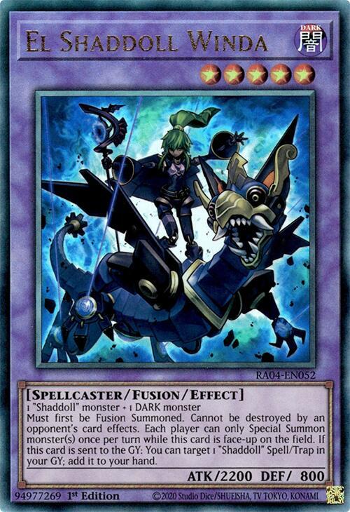 El Shaddoll Winda (PUR) - RA04-EN052: Quarter Century Stampede