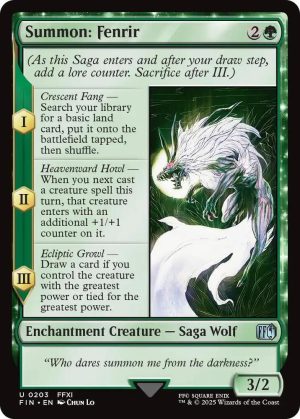 Summon: Fenrir - 203: FINAL FANTASY