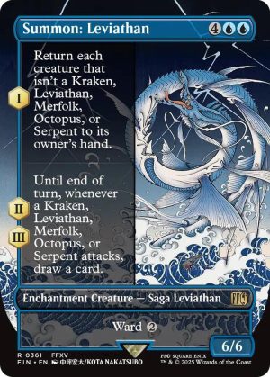 Summon: Leviathan (Borderless) - 361: FINAL FANTASY