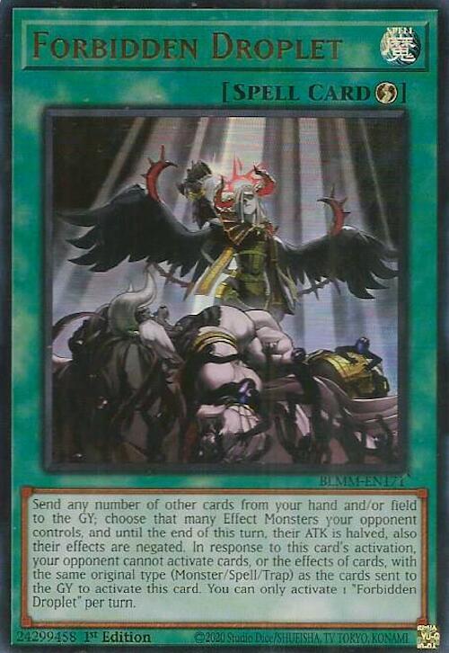 Forbidden Droplet - BLMM-EN171: Battles of Legend: Monster Mayhem