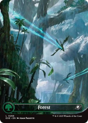 Forest (0266) (Borderless) - 266: Edge of Eternities
