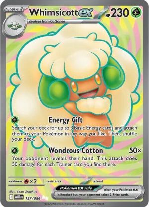 Whimsicott ex - 157/086: SV: White Flare