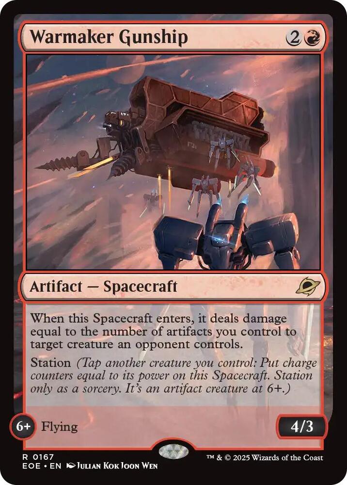 Warmaker Gunship - 167: Edge of Eternities