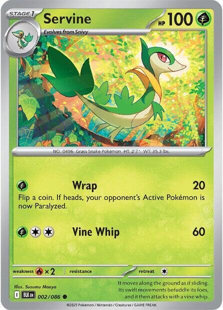 Servine - 002/086: SV: poke ballBlack Bolt