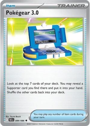 Pokegear 3.0 - 084/086: SV: Black Bolt