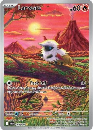 Larvesta - 099/086: SV: Black Bolt