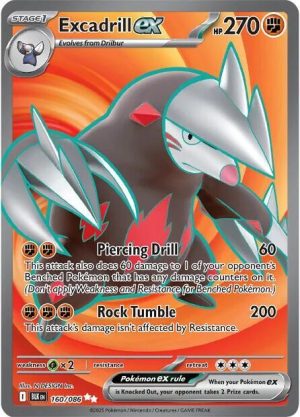 Excadrill ex - 160/086: SV: Black Bolt