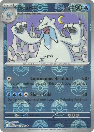 Beartic (Poke Ball Pattern) - 026/086: SV: Black Bolt