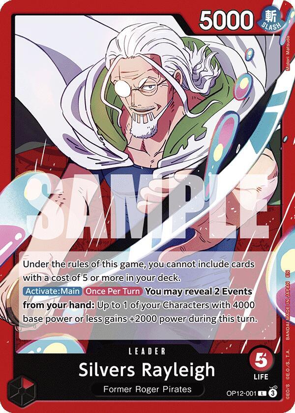 Silvers Rayleigh - OP12-001: Legacy of the Master