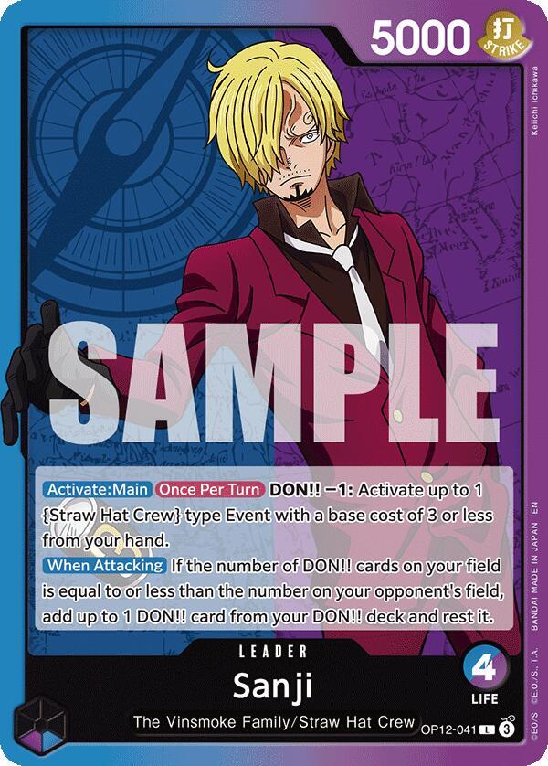 Sanji (041) - OP12-041: Legacy of the Master