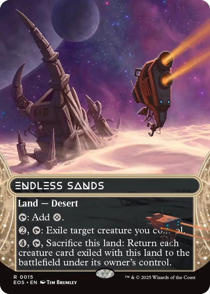 Endless Sands (0015) (Borderless) - 15: Edge of Eternities: Stellar Sights
