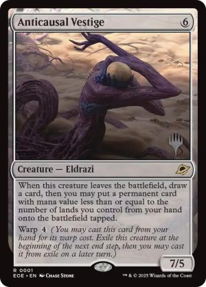 Anticausal Vestige - 1: Edge of eternities