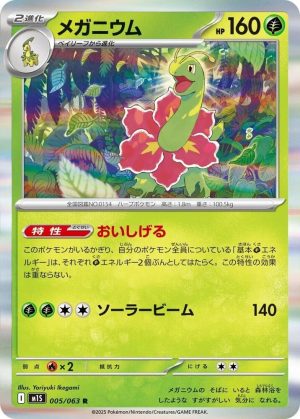 Meganium - 005/063 (JAP)