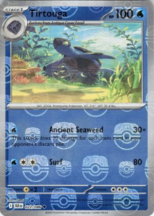 Tirtouga (Master Ball Pattern) - 022/086: SV: Black Bolt