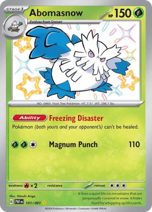 Abomasnow - 101/091: Paldean Fates
