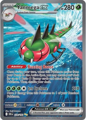 Yanmega ex - 228/182: Destined Rivals