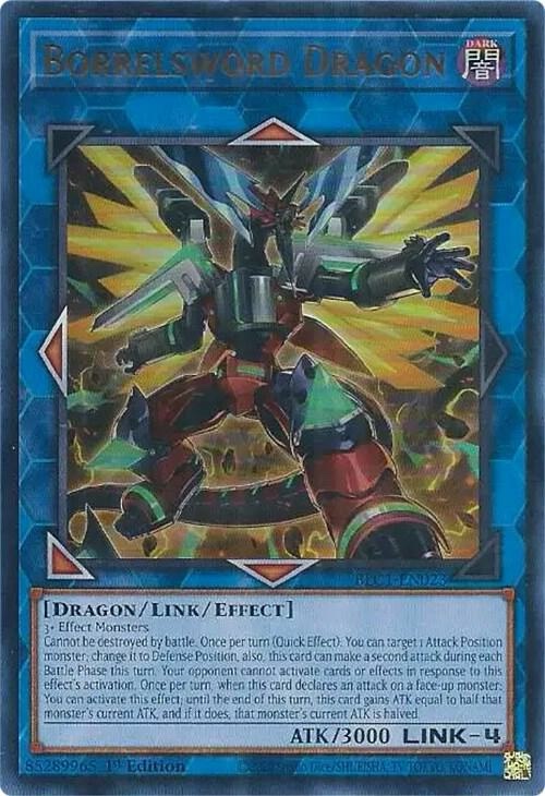 Borrelsword Dragon (Alternate Art) - BLC1-EN02: Battles of Legend Chapter 1