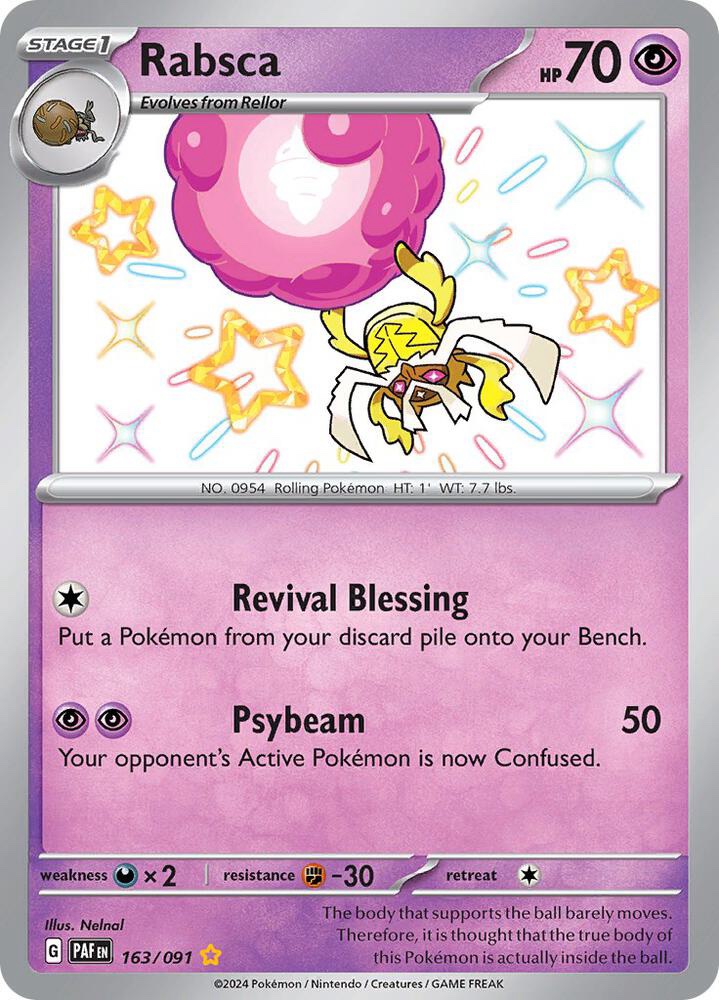 Rabsca - 163/091: Paldean Fates
