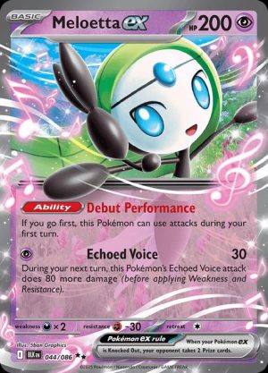 Meloetta ex - 044/086: SV: Black Bolt