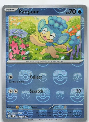 Panpour (Master Ball Pattern) - 017/086: SV: Black Bolt