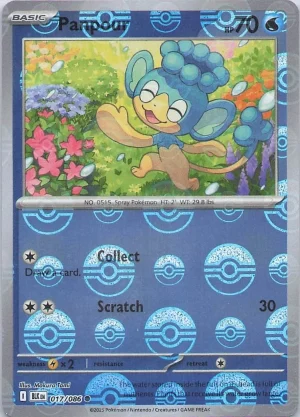 Panpour (Poke Ball Pattern) - 017/086: SV: Black Bolt