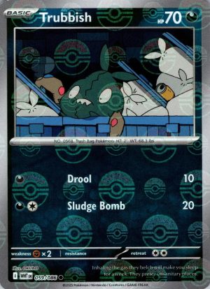 Trubbish (Poke Ball Pattern) - 059/086: SV: White Flare