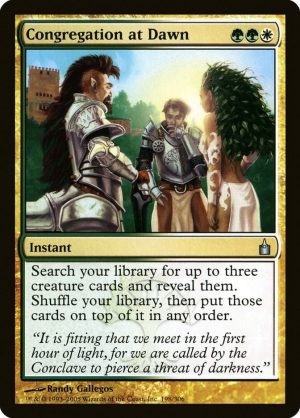 Congregation at Dawn - 198: Ravnica: City of Guilds
