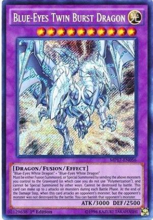Blue-Eyes Twin Burst Dragon - MP17-EN056: 2017 Mega-Tins Mega Pack