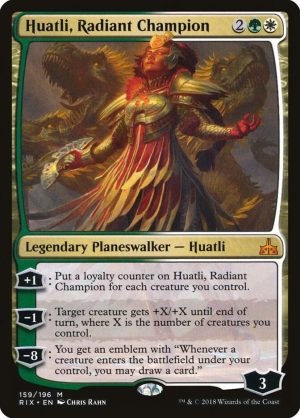 Huatli, Radiant Champion - 159: Rivals of Ixalan