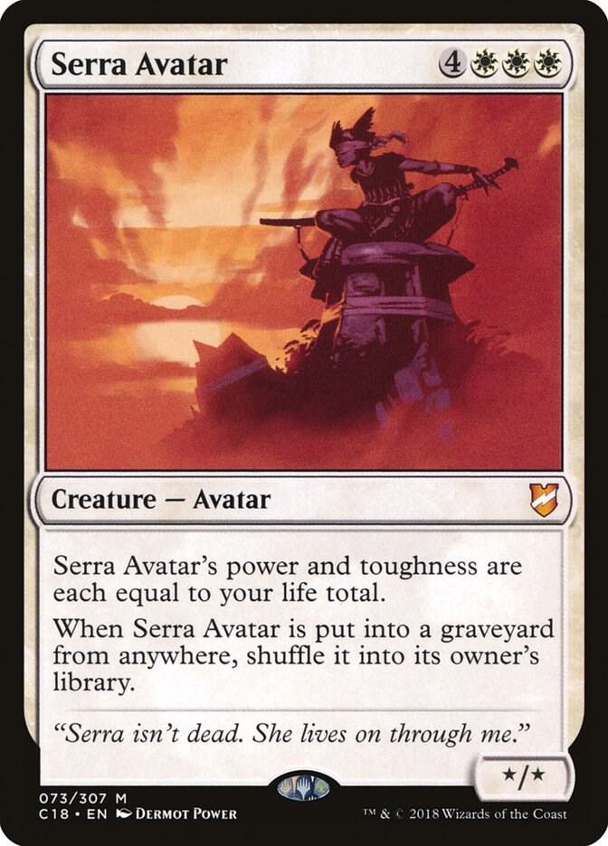 Serra Avatar - 73: Commander 2018
