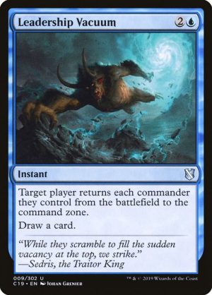 Leadership Vacuum - 9: Commander 2019