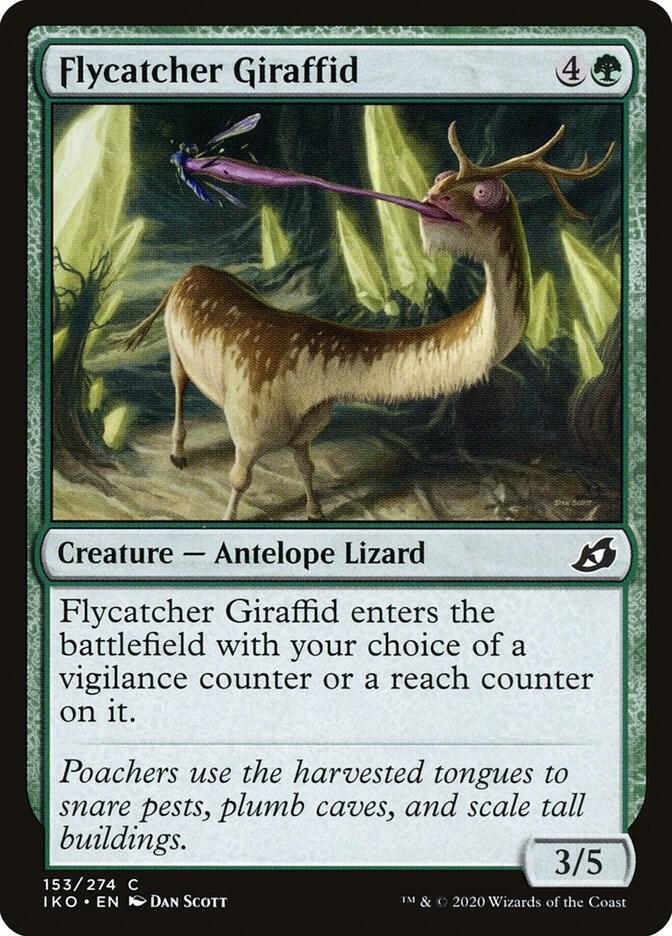 Flycatcher Giraffid - 153: Ikoria: Lair of Behemoths