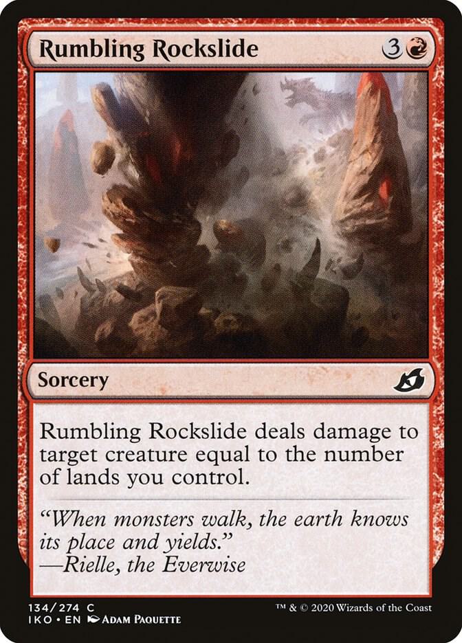 Rumbling Rockslide - 134: Ikoria: Lair of Behemoths