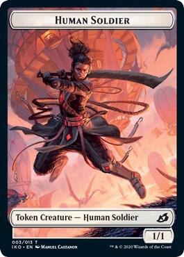 Human Soldier Token (003) - 3: Ikoria: Lair of Behemoths