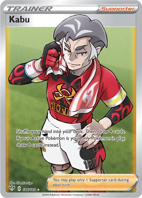 Kabu (Full Art) - 186/189: SWSH03: Darkness Ablaze