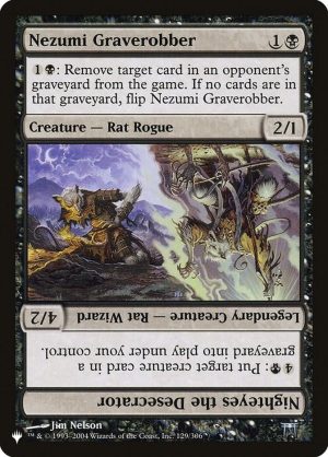 Nezumi Graverobber // Nighteyes the Desecrator - 129/306: The List Reprints
