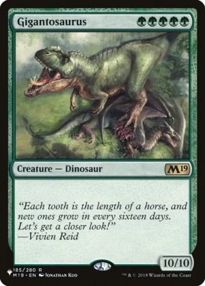 Gigantosaurus - 185/280: The List Reprints