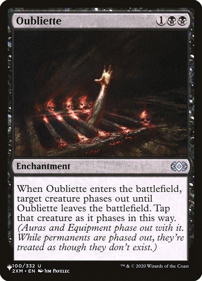 Oubliette - 100/332: The List Reprints