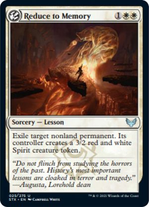 Reduce to Memory - 25: Strixhaven: School of Mages