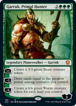 Garruk, Primal Hunter - 190: Commander 2021